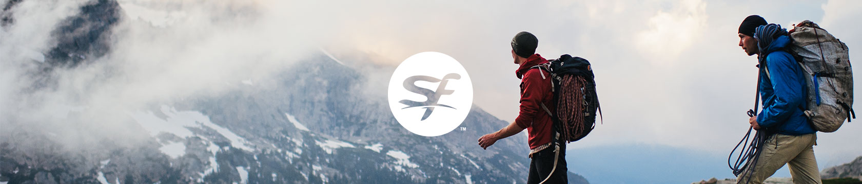 Men climbing with Superfeet.