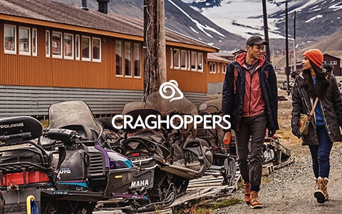 Woman and a man wearing Craghoppers gear