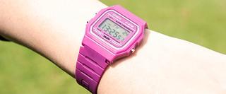 pink watch