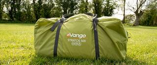 Vango Tent Packed Up In Middle Of Field
