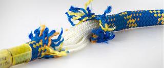 Frayed Climbing Rope