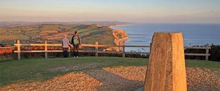 View over the south west coast