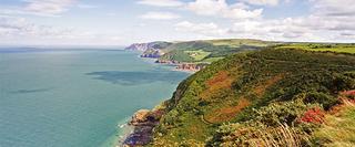 View over the south west coast