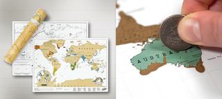 travel size scratch map