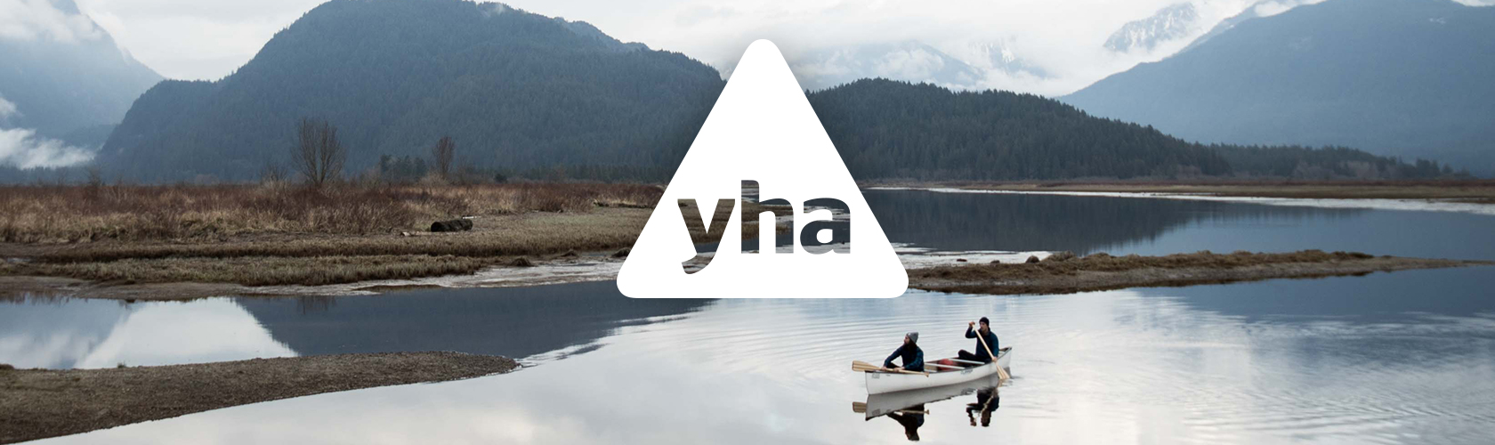 The YHA- Person on top of mountain ridge 