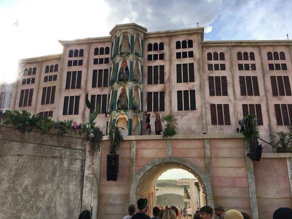 The Paradise Heights section of Boomtown in the day 