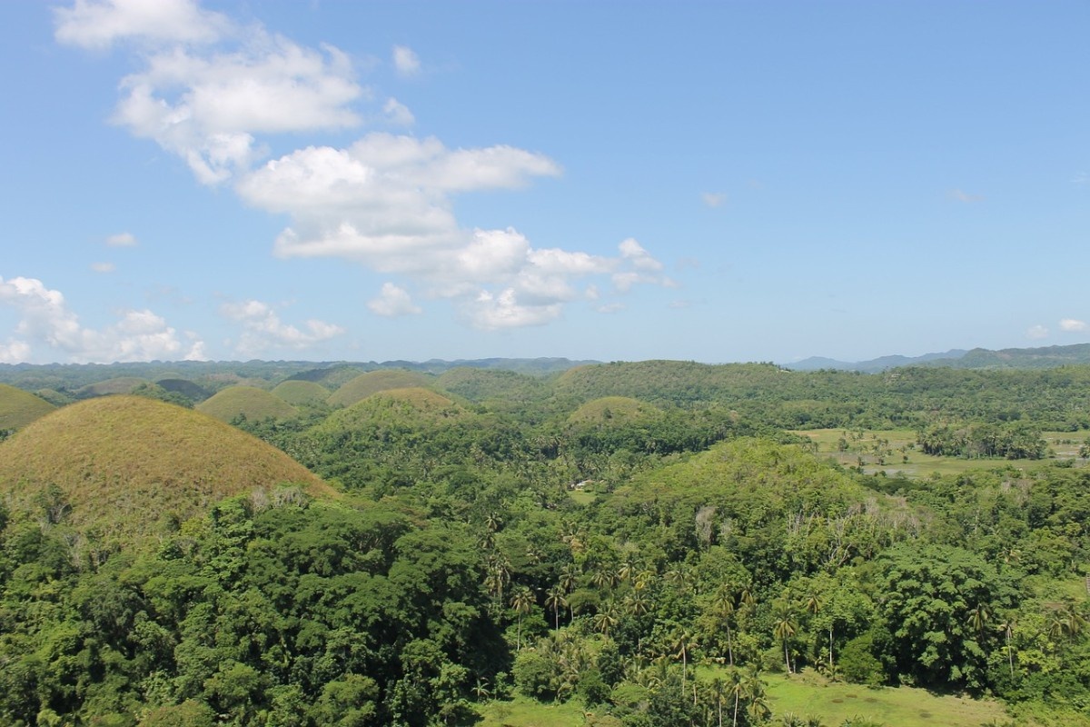 Chocolate Hills in the Philippines