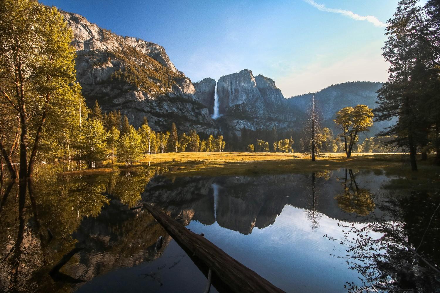 A lake in the Yosemite national park